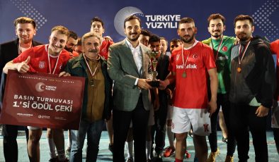 Bağcılar Belediyesi basın turnuvası sona erdi