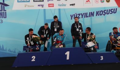 Yüzyılın Koşusu’na Bağcılarlı engelliler damga vurdu