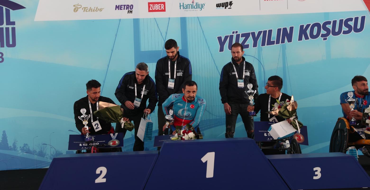 Yüzyılın Koşusu’na Bağcılarlı engelliler damga vurdu