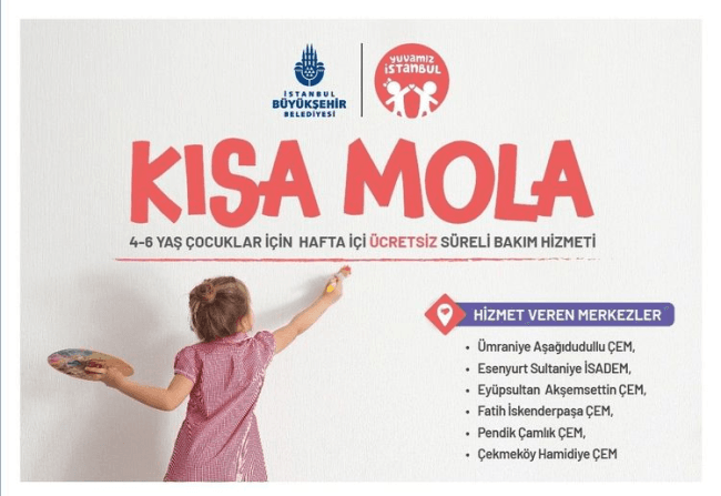 YUVAMIZ İSTANBUL KISA MOLA MERKEZLERİ AÇILDI